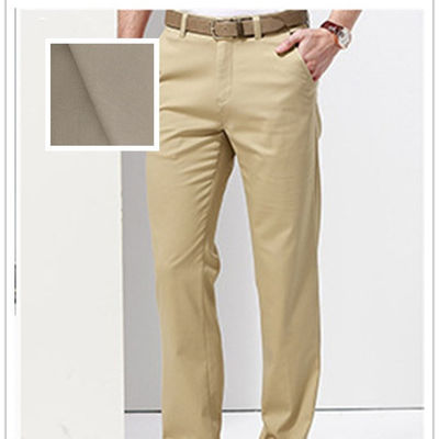 Tessuto di poliestere di cotone per pantaloni maschili 250 gm Massello tinto 97% di cotone 3% di spandex