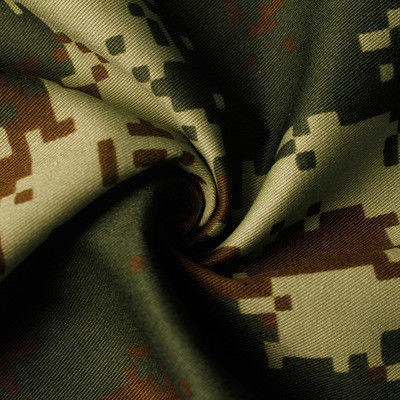Tessuti di poliesteri di cotone di peso medio per giacche di uniforme stampate digitalmente