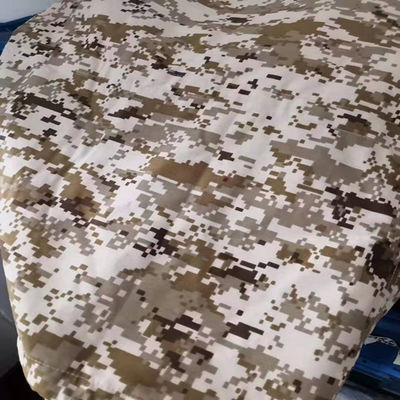 Medioriente di alta resistenza alla rottura tessuto di camuffamento a strisce di cotone poliedrico con colore IVA