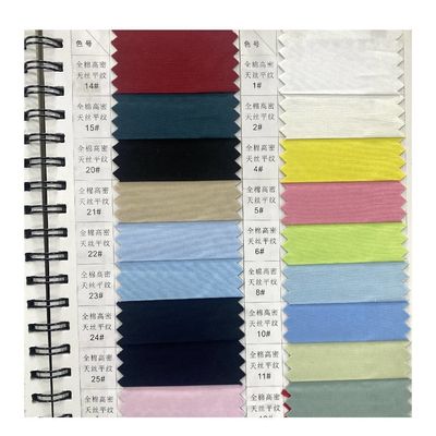 Filati di peso medio coloranti a piega di tessuto Jacquard per abbigliamento da lavoro 80 20 TC in policottone