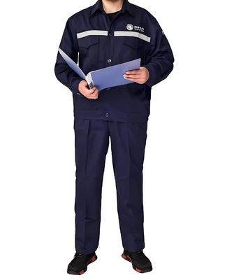 Peso medio di tela di cotone antistatico spandex 230-290gm per abito da lavoro