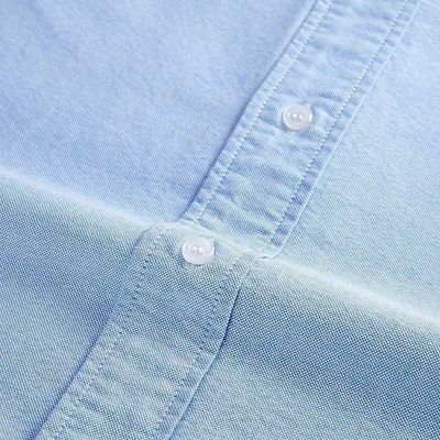 Abbigliamento da uomo Tessuto di tessuto di Oxford 50% cotone 50% poliestere Tecniche di tintura reattiva