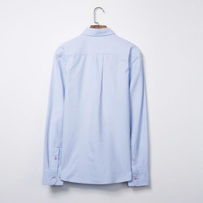Abbigliamento da uomo Tessuto di tessuto di Oxford 50% cotone 50% poliestere Tecniche di tintura reattiva