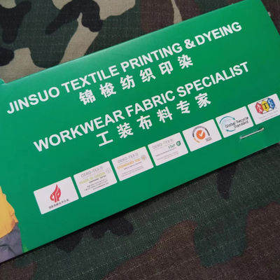 Direttamente da Jinsuo Tissue Nylon Cotton Ribstop Forest Printing con finitura speciale