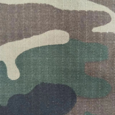Direttamente da Jinsuo Tissue Nylon Cotton Ribstop Forest Printing con finitura speciale