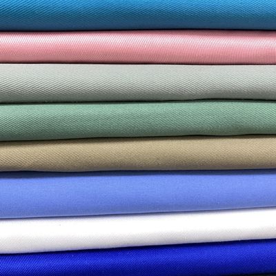 CVC 65 35 Maglietta di tessuto di cotone di poliestere per abbigliamento da lavoro maschile