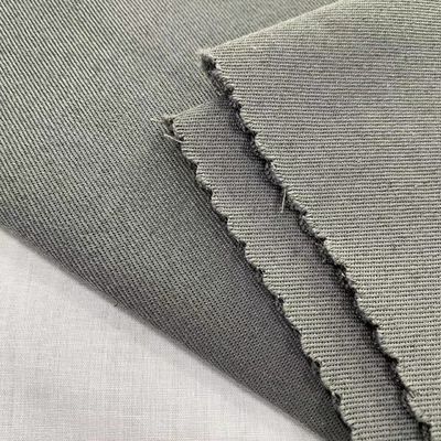 Tessuto a sfere colorato semplice CVC 65 35 Poliestere cotone Twill per abbigliamento