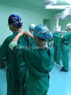 Densità 130*70 Watt/Twill di tintura reattiva personalizzato TC 63*35 Ospedale medico Infermiere abbigliamento da lavoro tessuto