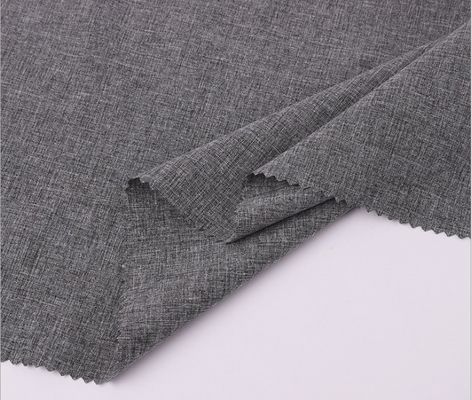 Grey Melange 4 Ways Stretch tessuto di poliestere per la casa tessile 35 anni professionale