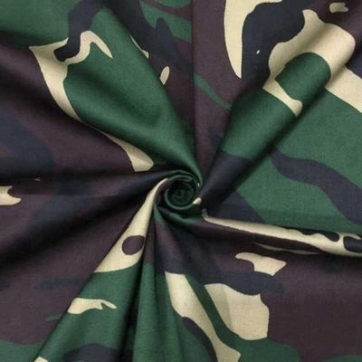 Tessuti di miscela di cotone di poliestere per camouflaggio Uniforme di peso medio e stile TWILL