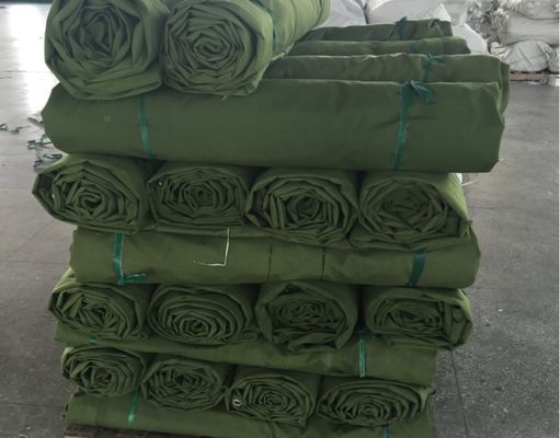 4-5 gradi di resistenza al colore Tessuto di tela rivestito in PVC per copertura/tenda impermeabile