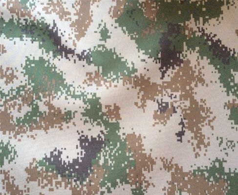 Poliestere/cotone 65/35 Stampa Tissu impermeabile verde scuro per uniformi e uniformi