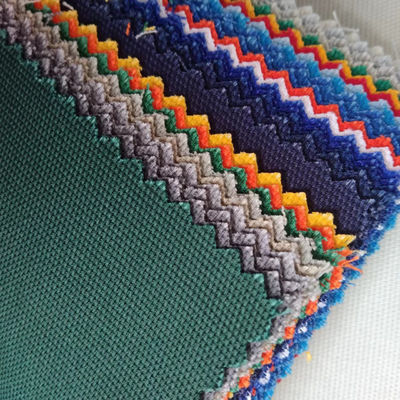 Tessile 350GSM Tessuto di cotone Twill Pants 100% cotone 7*7 Peso pesante Pesce/FR Finitura
