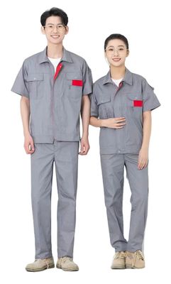 Abbigliamento da lavoro Tessile stile semplice 65% poliestere 35% cotone 260gm tessuto di tela impermeabile