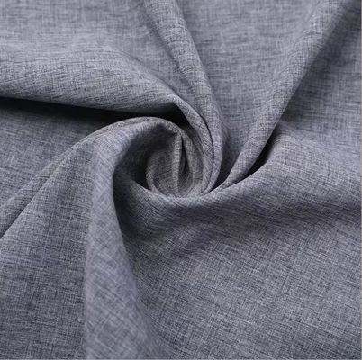 Jinsuo Grey Melange 4 Ways Stretch Tessuto di peso medio e densità 130*70