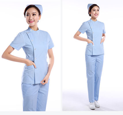 Vantaggio di tessuto di poliestere di cotone 35 anni Professionale per uniformi/abiti da laboratorio/scrub