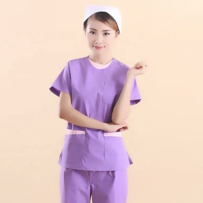 Vantaggio di tessuto di poliestere di cotone 35 anni Professionale per uniformi/abiti da laboratorio/scrub