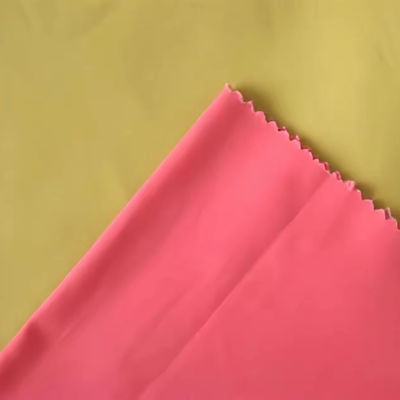 Poliestere cotone a 4 vie, tessuto di spandex a maglia per pantaloni a disegno colorato