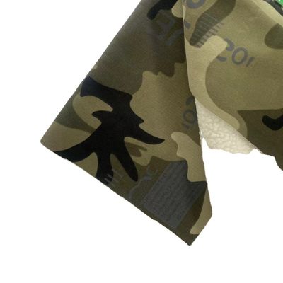 Dobby Style Multicam 100% poliestere camo fleece polare tessuto softshell per giacca da esterno