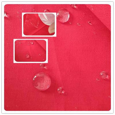 WR OIL resistente alle macchie finitura policotone Twill tessuto per l'industria dei giacimenti petroliferi