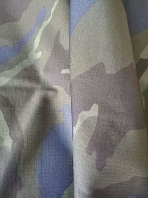 Medioriente di alta resistenza alla rottura tessuto di camuffamento a strisce di cotone poliedrico con colore IVA