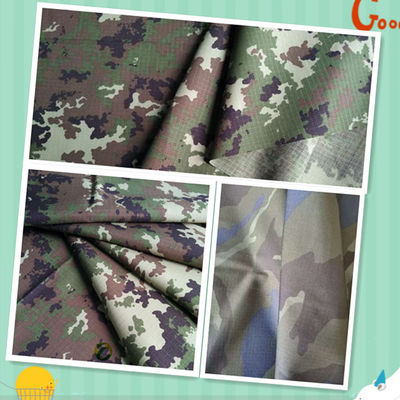 Medioriente di alta resistenza alla rottura tessuto di camuffamento a strisce di cotone poliedrico con colore IVA