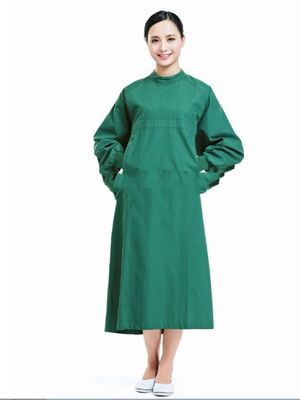 Bianco Blu Infermiere Ospedale Uniforme Tessuto di cotone Poliestere Infermiere Tessuto 100*52 Densità