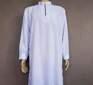 Stoffa Thobe traspirante 100% poliestere per abito orientale Thobe arabo Thobe somalo Baati