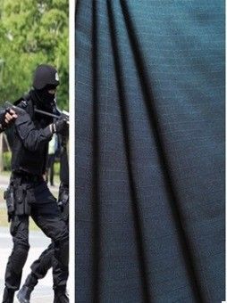 Tessuto di policotone ripstop colorato, impermeabile, uniforme