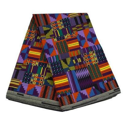 Peso medio Somalia Baati Abito per tessuto africano 100% Cotton Color Design