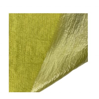Stoffa rivestita con rivestimento idrorepellente metallo lucido rivestito 210D UHMWPE Nylon per giacca