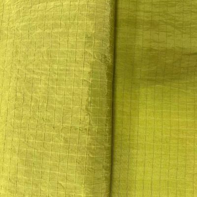 Stoffa rivestita con rivestimento idrorepellente metallo lucido rivestito 210D UHMWPE Nylon per giacca