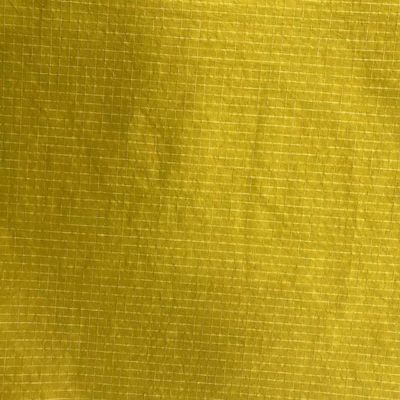 Abbigliamento sportivo essenziale tessuto di nylon rivestito in PVC per giacca resistente alla pioggia e conveniente
