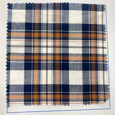 80% poliestere 20% cotone colore morbido filato colorante stretch crepes jacquard tessuto pesante