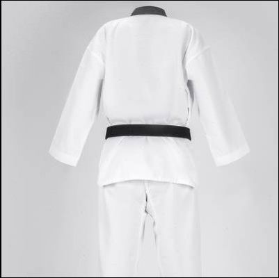 TC Taekwondo Abbigliamento 190gm Abbigliamento da lavoro tinto Tessuto per uniformi di karate di lunga durata