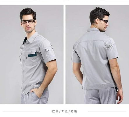 Tessuti per indumenti da lavoro a base di policotone miscelato con disegno di tintura solido per indumenti da lavoro uniformi