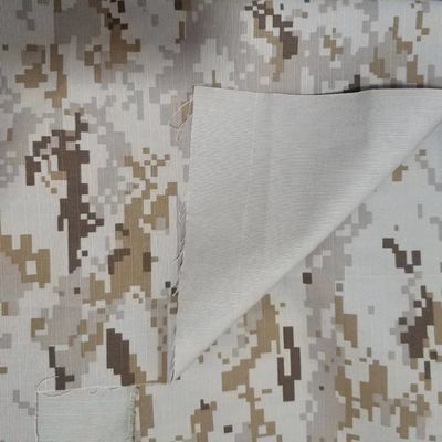 Alta resistenza alla rottura TC impermeabile SA Camuffaggio Rip-Stop tessuto Color Fastness 4 Grade