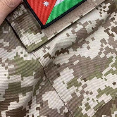 Alta resistenza alla rottura TC impermeabile SA Camuffaggio Rip-Stop tessuto Color Fastness 4 Grade