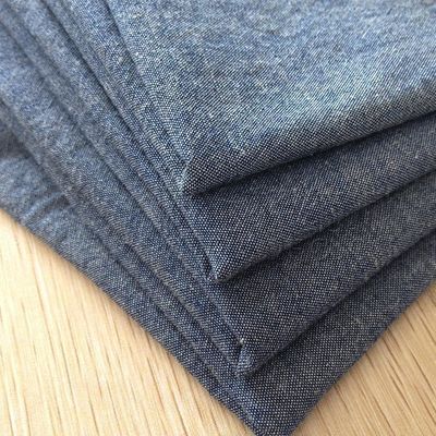 Tessuto 180gm 230gm 300gm Lavato 100% di cotone Twill Filato tinto Tessuto denim per jeans