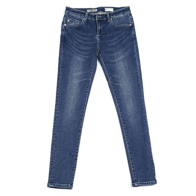 Peso medio 180 ggsm 230 ggsm 300 ggsm 100% di cotone lavato Twill Filato colorato tessuto denim per jeans