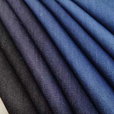 Modello Filato colorato 230gm 100% cotone Twill competitivo Tessuto denim lavato per jeans