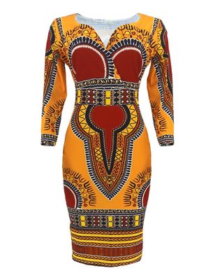 Stoffa Kente per Ghana Cera Stampa 100% di cotone 57/58&quot; Larghezza Abbigliamento africano
