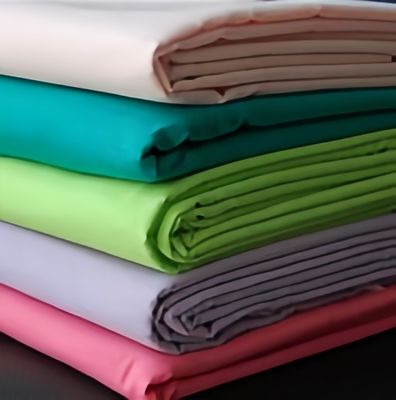 Modello solido tela di cotone tessuto spandex 230-290gm per il beneficio
