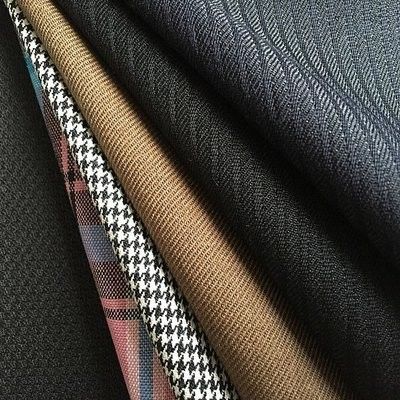 Gabardine in tessuto di poliestere a prova d'acqua per abbigliamento da lavoro Uniforme a colori personalizzati