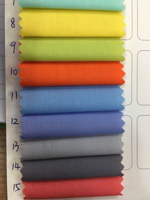 Modello Solids Flame Retardant Polyester Twill Fabric for Home Textile Uniforms