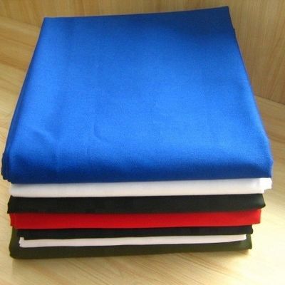 SOLIDS Pattern Linen Type Cloth 65% Polyester Twill Fabric per abbigliamento da lavoro personalizzato