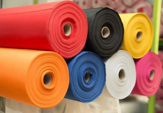 Tissu di tela RFD a base di cotone TC in poliestere a colori personalizzati per borse e tende
