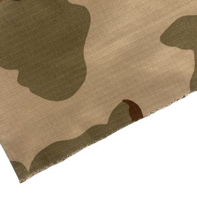 Multicam 80Polyester 20Cotton Camouflage Ribstop Waterproof Coating per abbigliamento uniforme