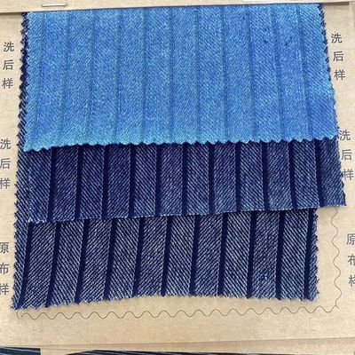 Nome personalizzato 14 oz Selvedge denim tessuto con larghezza 57/58 &quot;in blu scuro 100% cotone