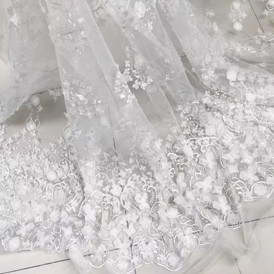 Fabbricazione di tessuti di pizzo da sposa 100% poliestere/cotone per donna e uomo